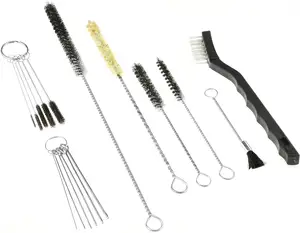 Spray Gun Cleaning brush kit for cleaning Spray Gun kit 17 Piece Comprehensive Spray Gun Cleaning Brush Set