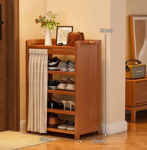 Meuble à chaussures moderne grande capacité anti-poussière pour entrée de maison, étagère à chaussures multicouche, solution de rangement idéale pour location - Product Image 2