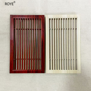<span class=keywords><strong>Grille</strong></span> de ventilation carrée sur mesure <span class=keywords><strong>en</strong></span> alliage <span class=keywords><strong>d</strong></span>'aluminium à lamelles extensibles <span class=keywords><strong>pour</strong></span> climatisation, <span class=keywords><strong>grille</strong></span> <span class=keywords><strong>d</strong></span>'air conditionné <span class=keywords><strong>pour</strong></span> armoire, type registre linéaire - Product Image 4