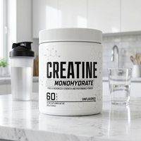 Créatine monohydrate en poudre OEM, compléments nutritionnels sportifs, créatine micronisée pour adultes et adolescents, 300 g, dose de 5 g