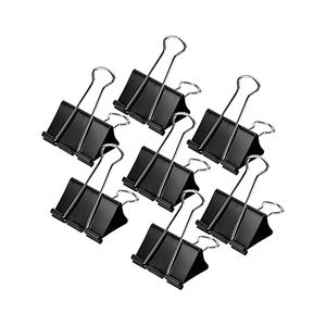 Lot de pinces à papier personnalisées en gros, colorées, pour fournitures de bureau et scolaires, organisation de documents - Product Image 1