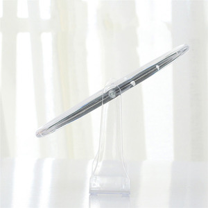 Cơ Sở Minh Bạch Đôi Sided <span class=keywords><strong>Magnifying</strong></span> Trang Điểm Gương Tự Đứng Gương 1X 3X Trang Điểm Vanity Gương Máy Tính Để Bàn Make-Up Kính - Product Image 2