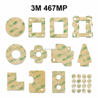 Film adhésif de transfert pour circuits flexibles 3M 467MP pour le collage d'assemblages électroniques FPC, ruban acrylique double face ultra fin de 0,05 mm