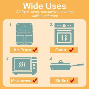 <b>Disposable</b> Oil-Proof 16*4.5cm 20*5cm Parchment Baking <b>Air</b> <b>Fryer</b> Silicone Coated Oil <b>Paper</b> <b>Liner</b> Kitchen <b>Air</b> <b>Fryer</b> Cooking <b>Paper</b> - Product Image 4