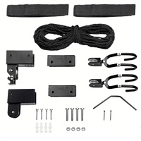 Système de levage robuste Yak Outdoors pour le rangement au plafond du garage, adapté aux kayaks, vélos, planches de surf, coffres de toit, échelles et plus encore