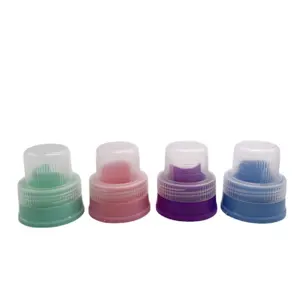 free samples 56mm laundry detergent cap mix color bottle screw cap