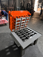 Machine à fabriquer des briques QT4-15S, machine automatique de fabrication de blocs de béton pour pavés creux et briques
