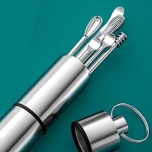 Juego <span class=keywords><strong>de</strong></span> 6 piezas <span class=keywords><strong>Espiral</strong></span> Earpick Home Herramienta <span class=keywords><strong>de</strong></span> limpieza <span class=keywords><strong>de</strong></span> oídos para niños Earpick Cleaner - Product Image 1