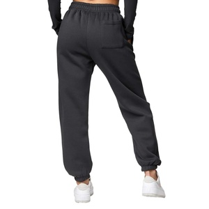 Pantalons de survêtement en molleton de coton pour femmes, coupe ample, personnalisés, pour le sport, pantalons de jogging, pantalons de sport, pantalons de survêtement pour femmes - Product Image 5