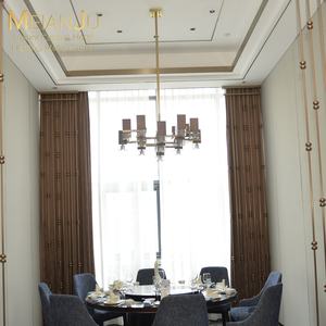 Zhongshan Crafted Large Luxury Indoor Hanging Light Four-Sided Crystal Prism Premium Chandelier para Hotel Villa Home Decor - Product Image 5