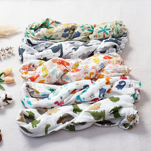 קנגובי במבוק תינוק אורגני מקבל שמיכה לנשימה נשמת ילוד ילדים קיץ שמיכה - Product Image 6