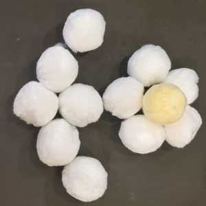 Boule de fibres modifiée pour filtration efficace destinée à la purification des eaux usées - Product Image 4