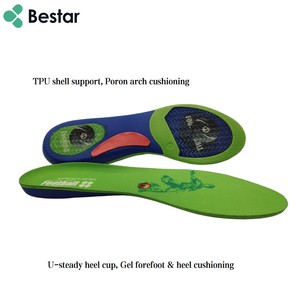 Semelles de chaussures de football professionnelles, amortissantes, antidérapantes, légères, anti-odeur, anti-transpiration, absorbant les chocs, inserts de football, semelles sport Poron - Product Image 4