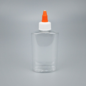 <b>Flat</b> 150Ml Pet Bottle With <b>Screw</b> Cap For Chemical Packaging - Product Image 1