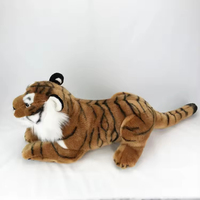 Vente en gros Peluche tigre de Sibérie orange grandeur nature personnalisée Peluche animal en peluche de qualité supérieure Jouet tigre géant