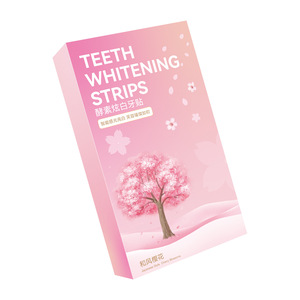 Bandes blanchissantes aux enzymes de fleurs de cerisier Medical Codes, 7 paires, pour éliminer les taches dentaires et éclaircir les dents des adultes - Product Image 2