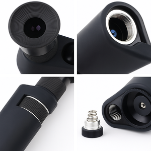 LED照明ファイバーエンドフェイテスターレーザー安全フィルター付きCLシリーズ400Xハンドヘルド光ファイバー検査顕微鏡 - Product Image 4