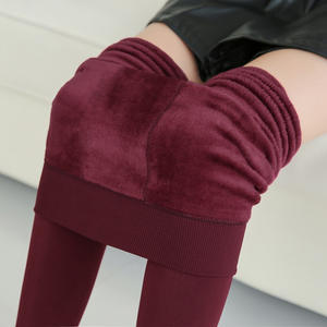 Leggings d'hiver Brossé Chaud Hiver <span class=keywords><strong>Femme</strong></span> <span class=keywords><strong>Velours</strong></span> Leggings Polaire <span class=keywords><strong>Pantalon</strong></span> <span class=keywords><strong>Femme</strong></span> <span class=keywords><strong>Velours</strong></span> Leggings - Product Image 5