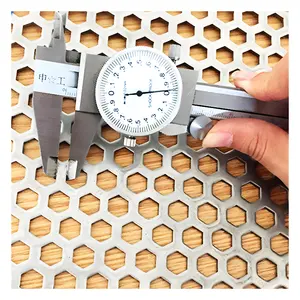Aluminum perforated decorative plate can machine various holes and provide bending and welding processing services