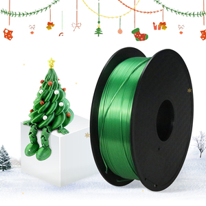 Linshengyu Christmas Printing Toys Rich Color PLA Silk <b>3D</b> <b>Printer</b> Filament 1.75mm 1 KG <b>3D</b> Printing Consumables - Product Image 1