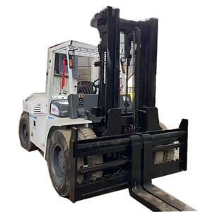 Chariot élévateur diesel d'occasion TCM 10 tonnes d'origine japonaise à prix abordable avec moteur et roulement - Bonnes performances - Product Image 1