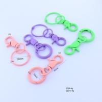 Clips en zinc en gros pour porte-clés et cordons – Antidérapants, sans nickel, durables, écologiques, multi-usages, fermoirs métalliques (Qiannuo)