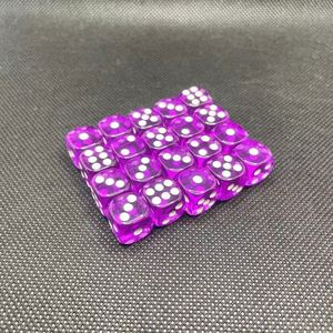 Dados de Acrílico de 12 mm con Bordes Redondeados, Transparentes y Coloridos, para Juegos en Bares y KTV, Gran Venta - Product Image 2