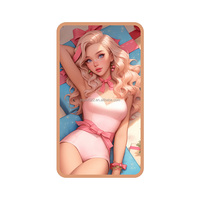 Pièce de monnaie de barre colorée de haute qualité, sexy et audacieuse, 1 AVDP oz, lingot d'anime en cuivre pur .999, à vendre
