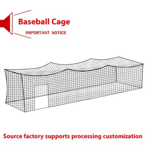 Filet d'entraînement HDPE transfrontalier 10*10 * 35FT pour filet de sport de grève et de protection de baseball - Product Image 2
