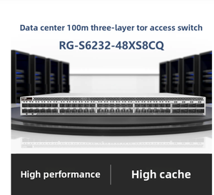 Ruijie 48-Port 10g lớp 3 trung tâm dữ liệu TOR truy cập chuyển đổi, 100g uplink (hỗ trợ khả năng tương thích ngược), RG-S6232-48XS8CQ - Product Image 3