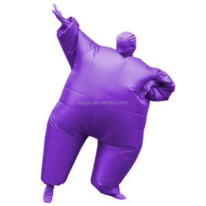 सरल डिजाइन विभिन्न डिजाइनों का स्वागत है हेलोलीन कोप्ले सूट inflatable pvc वसा पोशाक वयस्कों के लिए inflatable chub वेशभूषा - Product Image 3