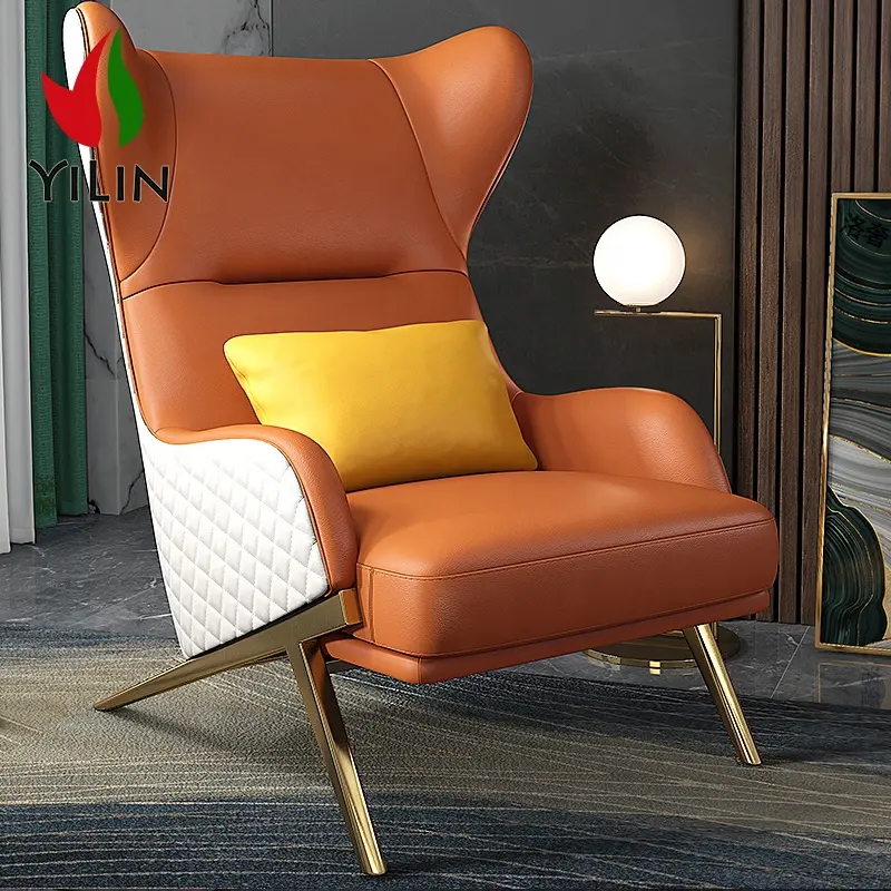 Moderne Leder Imola Designer Wohnzimmer Home Möbel Freizeit Einzigen Sofa Entspannen Stuhl Lounge Stuhl Und Ottomane