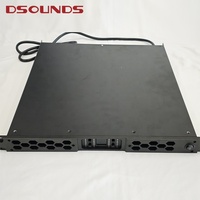 Amplificateur de puissance de classe D 4*2000W avec alimentation PFC, amplificateur de puissance de grande puissance pour basse impédance, pour spectacles en plein air