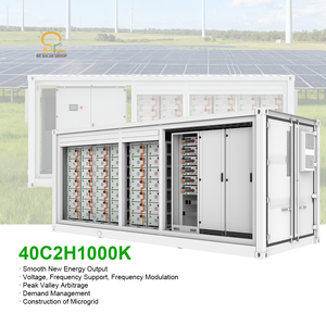 BR ระบบเก็บพลังงานในตู้คอนเทนเนอร์พลังงานแสงอาทิตย์1000KW 2500KWH ระบบเก็บพลังงานแบตเตอรี่แบบแยกส่วนสำหรับการประยุกต์ใช้กริดไมโครกริด C & I - Product Image 1