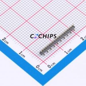 GPCC101-2002A001C1AC Pin Header SMD,P=1mm Connector ( Pin Structure: 1x20P )( Pitch: 1mm )( Row Spacing: 1mm ) - Product Image 1