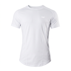 Camiseta de Moda para Hombre, Estilo Urbano, Tejida, Ecológica, Cuello Redondo, Algodón, Secado Rápido, Transpirable - Product Image 4
