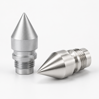 Broches coniques filetées de précision usinées CNC OEM en acier inoxydable, laiton, aluminium – Pièces de fixation personnalisées