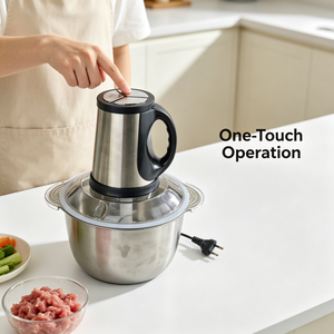 Fabriqué en Chine, meilleur <span class=keywords><strong>hachoir</strong></span> à viande électrique miniature en acier inoxydable pas cher, 5l, pour la cuisine, usage domestique - Product Image 4