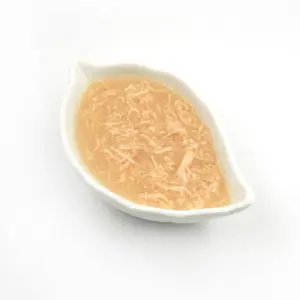 ペットスナック高品質の純粋な細断チキンスープ猫犬缶詰食品