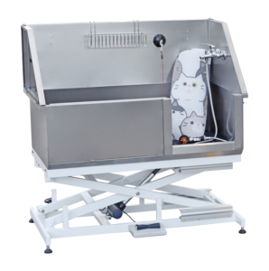 Estación de Baño y Peluquería para Mascotas Aeolus Professional Elevated de 50 Pulgadas, con Elevación, Grande, de Lujo - Product Image 2