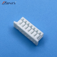Connecteur femelle JINDA 1.25T-1-7Y 1.25mm 7 broches en nylon blanc pour câble de puissance PCB vers carte DC 125V 1A