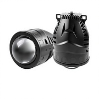 Phares de voiture à LED les plus vendus, projecteur monocoupe, blanc-jaune bicolore, intelligent, haute puissance, laser 3 pouces 90W