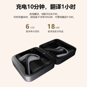 Écouteurs intra-auriculaires Time Kettle W4 Pro 5.0 avec transcription vocale intelligente par IA pour les réunions et les appels - Product Image 2