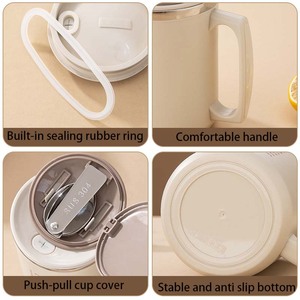 ถ้วยกาแฟ<span class=keywords><strong>ส</strong></span>แตนเลส<span class=keywords><strong>ส</strong></span>ูญญากาศแบบพกพาขนาด480มล. ถ้วยฉนวนพร้อมฝาและช้อน - Product Image 6