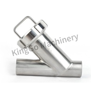 Alimentos <span class=keywords><strong>Y</strong></span> Bebidas de la tubería de acero inoxidable SS316 Tri Clamp tipo <span class=keywords><strong>Y</strong></span> filtro - Product Image 4