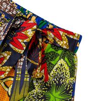 Jupes en popeline Ankara kitenge, vêtements africains, tissu de cire à imprimé long, robes maxi pour femmes, taille unique