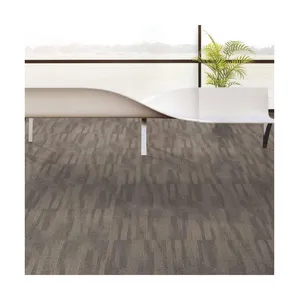 Dark Brow Carpet Tile Size 7mm Nylon PVC Carpet Tiles 50x50 Commercial Carpet Tiles