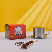 Vevor — infuseur à café expresso écologique, en acier inoxydable, nouveau filtre à café, réutilisable
