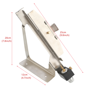Bắn cung có thể điều chỉnh mũi tên fletching Jig-hợp kim fletching, 3, 4 hoặc 6 lông thật và cao su cánh phổ mũi tên fletcher - Product Image 5