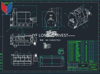 Nouvelle ligne de traitement des grains Juyongfeng 12 tonnes/h avec mélangeur à arbre unique en acier inoxydable, broyeur pour bétail et équipement de production de poudre, garantie 2 ans